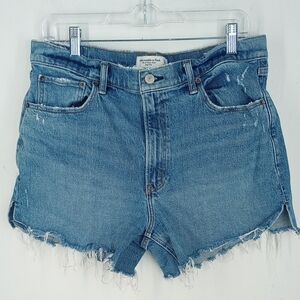 Abercrombie & Fitch The 4" Mom Shorts High Rise Size 31 / 12
